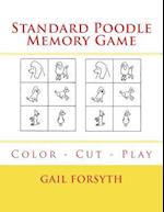 Standard Poodle Memory Game