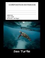 Sea Turtle Composition Notebook