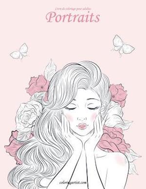 Livre de Coloriage Pour Adultes Portraits 4, 5 & 6