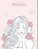 Livre de Coloriage Pour Adultes Portraits 4, 5 & 6