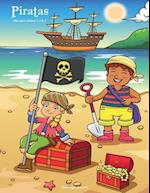 Piratas Libro Para Colorear 1, 2 & 3