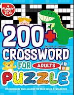 200 Crossword Book Amazing for Brain Skills & Capabilities