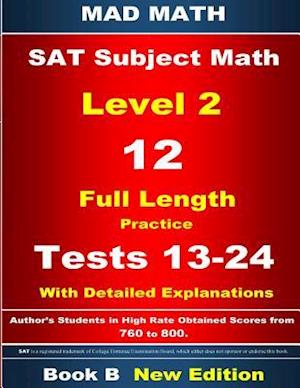 2018 SAT Subject Level 2 Book B Tests 13-24