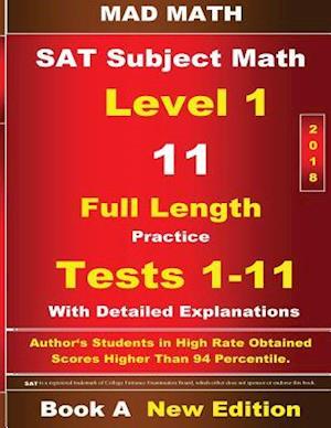 2018 SAT Subject Level 1 Book a Tests 1-11