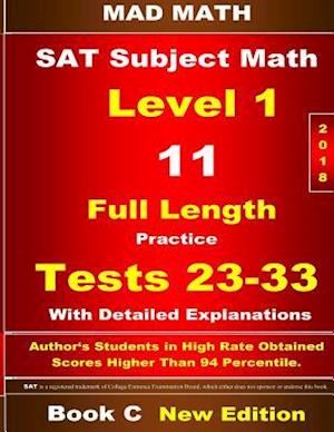 2018 SAT Subject Level 1 Book C Tests 23-33