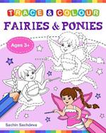 Fairies and Ponies (Trace and Colour)