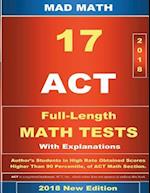 2018 ACT Math Tests 1-17