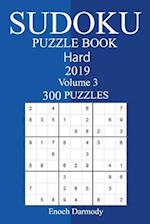 300 Hard Sudoku Puzzle Book 2019