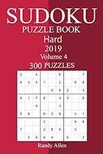 300 Hard Sudoku Puzzle Book 2019
