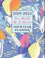 2019-2022 Four Year Planner One Month At-A-Glance