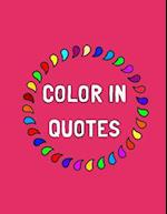 Color in Quotes