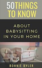 50 Things to Know about Babysitting in Your Home
