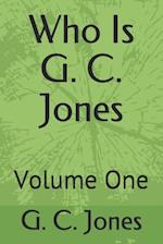 Who Is G. C. Jones