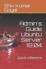 Admin's Guide Ubuntu Server 18.04