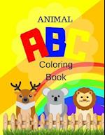 Animal ABC Coloring Book