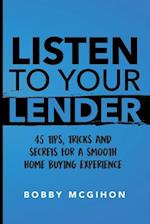 Listen to your lender - Bobby McGihon