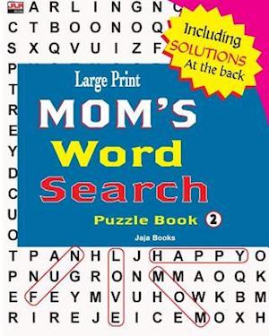 Large Print Mom's Word Search Puzzle Book, Vol. 2