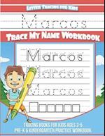 Marcos Letter Tracing for Kids Trace My Name Workbook