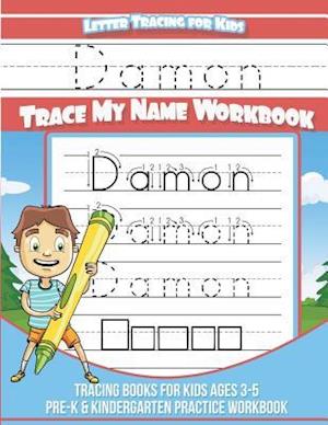 Damon Letter Tracing for Kids Trace My Name Workbook