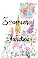 Summer Garden - Black and White Version