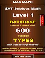 2018 SAT Subject Math Level I Database