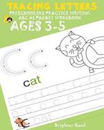 Tracing Letter Preschoolers*practice Writing ABC Alphabet*workbook Kids Ages 3-5