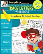 Trace Letters Workbook Ages 3-5