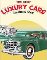 The Best Luxury Cars Coloring Book