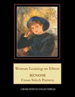 Woman Leaning on Elbow: Renoir Cross Stitch Pattern 