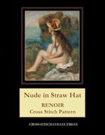 Nude in Straw Hat: Renoir Cross Stitch Pattern 