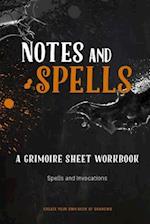 Note and Spells, a Grimoire Sheet Workbook