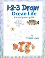 1 2 3 Draw Ocean Life