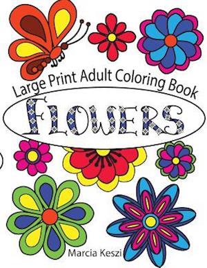 Large Print Adult Coloring Book