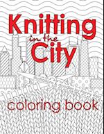 Knitting in the City Coloring Book