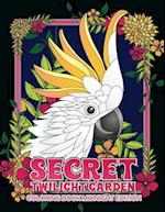 Secret Twilight Garden Coloring Book Midnight Edition