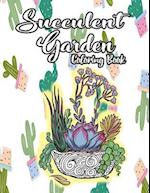 Succulent Garden Coloring Book