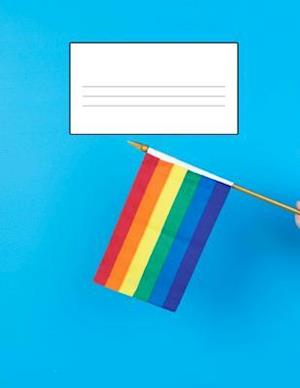 Pride Story Paper Book the Rainbow Flag