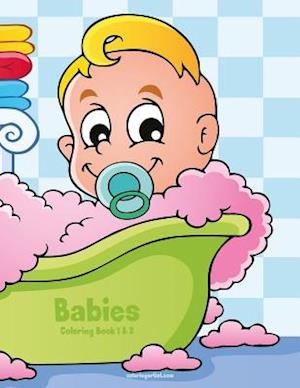 Babies Coloring Book 1 & 2