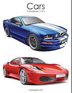 Cars Coloring Book 1, 2 & 3