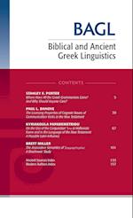 Biblical and Ancient Greek Linguistics, Volume 9