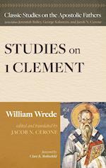 Studies on First Clement 