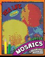 Sea Life Square Mosaics Coloring Book