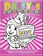 Daisy's Birthday Coloring Book Kids Personalized Books