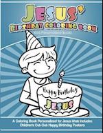 Jesus' Birthday Coloring Book Kids Personalized Books