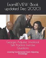 Georgia Adjuster Unofficial Self Practice Exercise Questions