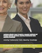 Louisiana Adjuster Exam (Property & Casualty) Unofficial Self Practice Exercise Questions covering Fundamental Claim Adjusting Knowledge