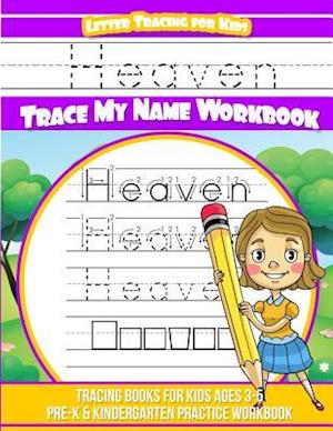 Heaven Letter Tracing for Kids Trace My Name Workbook