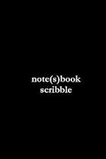 Note(s)Book Scribble