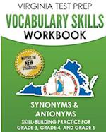 Virginia Test Prep Vocabulary Skills Workbook Synonyms & Antonyms
