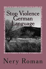 Stop Violence German Language